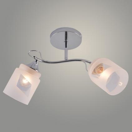 Люстра XA1640/2 CR хром 2х60W E27 d490 h250, HN25